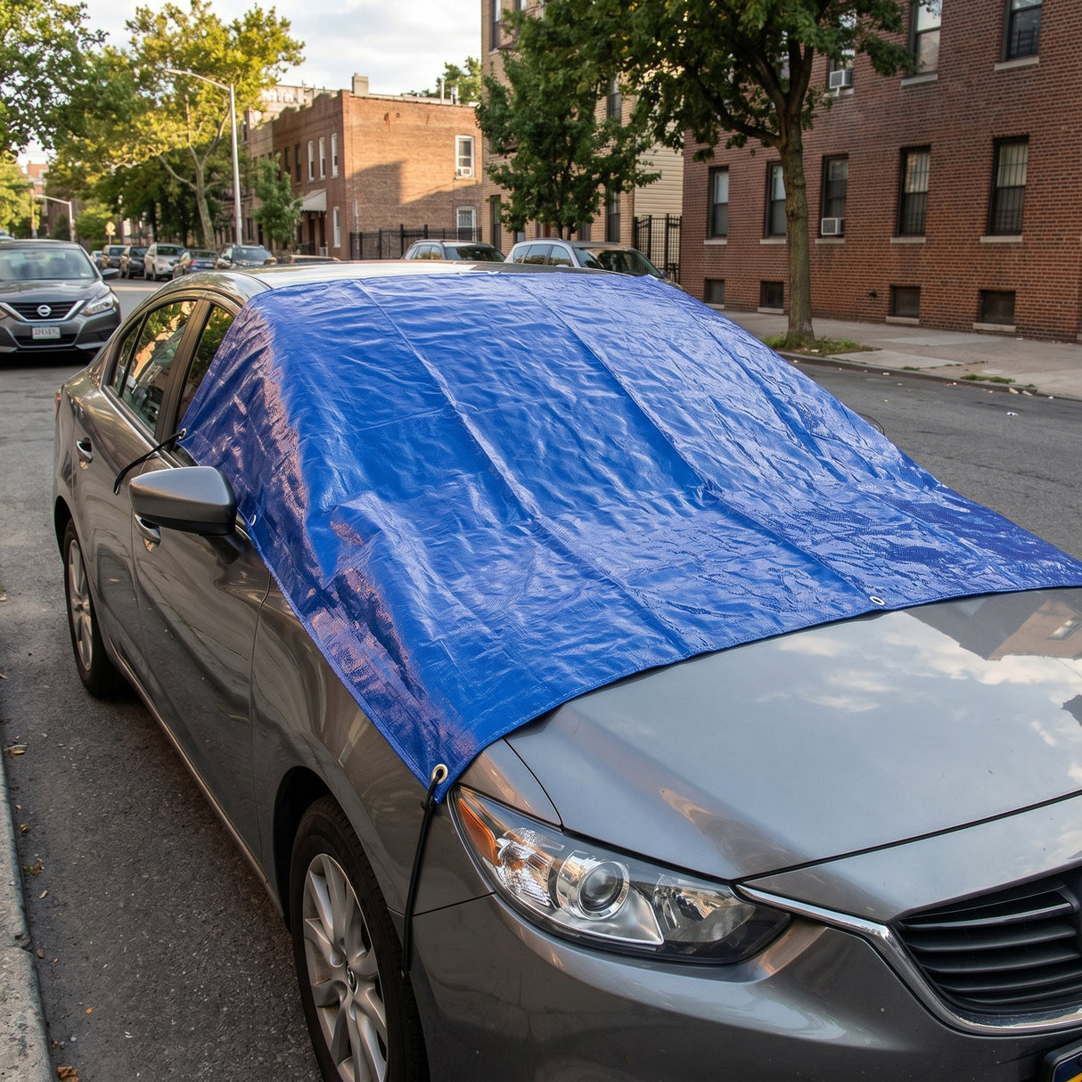 Lona Plástica Encerado Impermeable 8x10 Ft 3m X 2m Wadfow