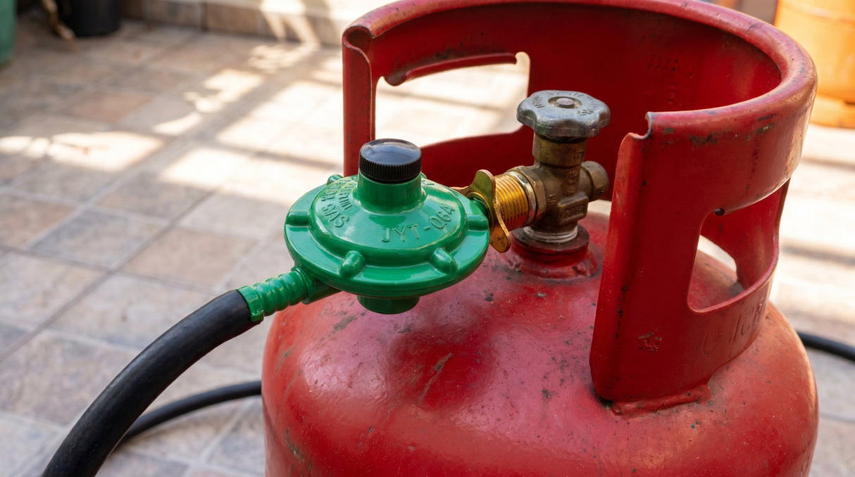 Regulador Válvula De Gas Con Rosca Para Bombonas LF
