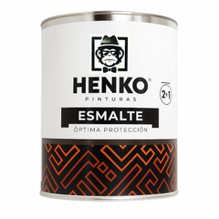 Esmalte 2 En 1 Anticorrosivo Henko 1/4 Galón