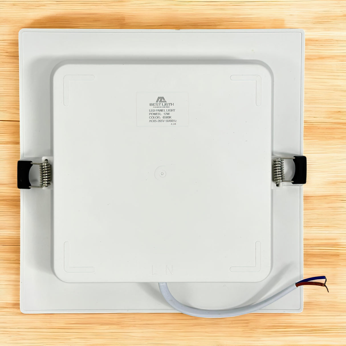 Panel Led Cuadrado Empotrar 12W 110-265V Best Ligth