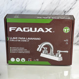 Griferia De Lavamanos 4" Padua Cuello Cisne Faguax