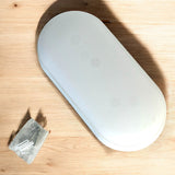 Vapoleta Led Ovalada Blanca 24W 85-265V 6500K IP54 Lumistar