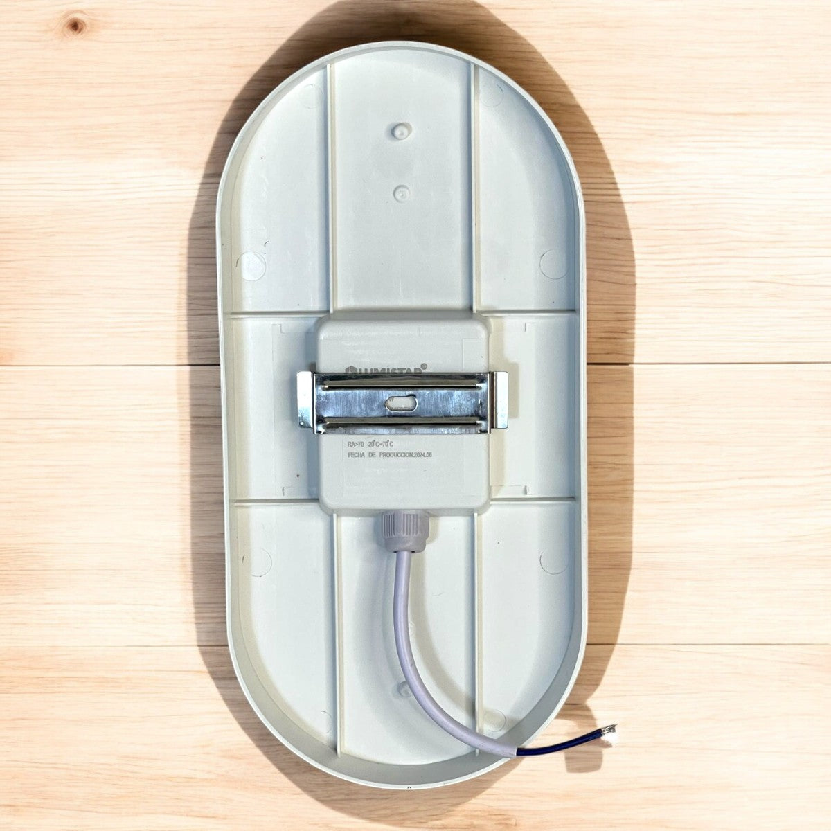 Vapoleta Led Ovalada Blanca 24W 85-265V 6500K IP54 Lumistar