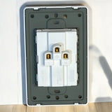 Toma Doble Elite Blanco 15AMP 250V Lumistar