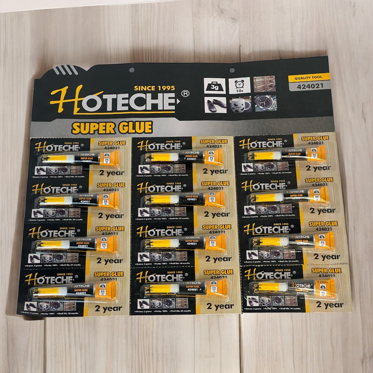 Super Pega Blister 12PCS Hoteche