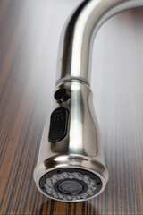 Llave Grifo Fregadero De Lujo Extensible Metales Aleados