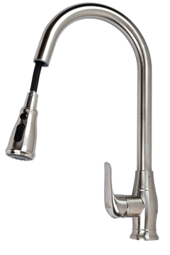 Llave Grifo Fregadero De Lujo Extensible Metales Aleados