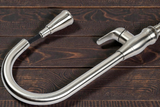 Llave Grifo Fregadero De Lujo Extensible Metales Aleados