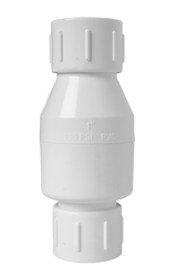 Válvula Check Pvc Lisa 1 Pulgada Metales Aleados
