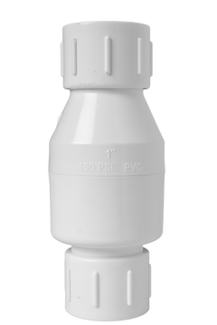 Válvula Check Pvc Lisa 1 Pulgada Metales Aleados