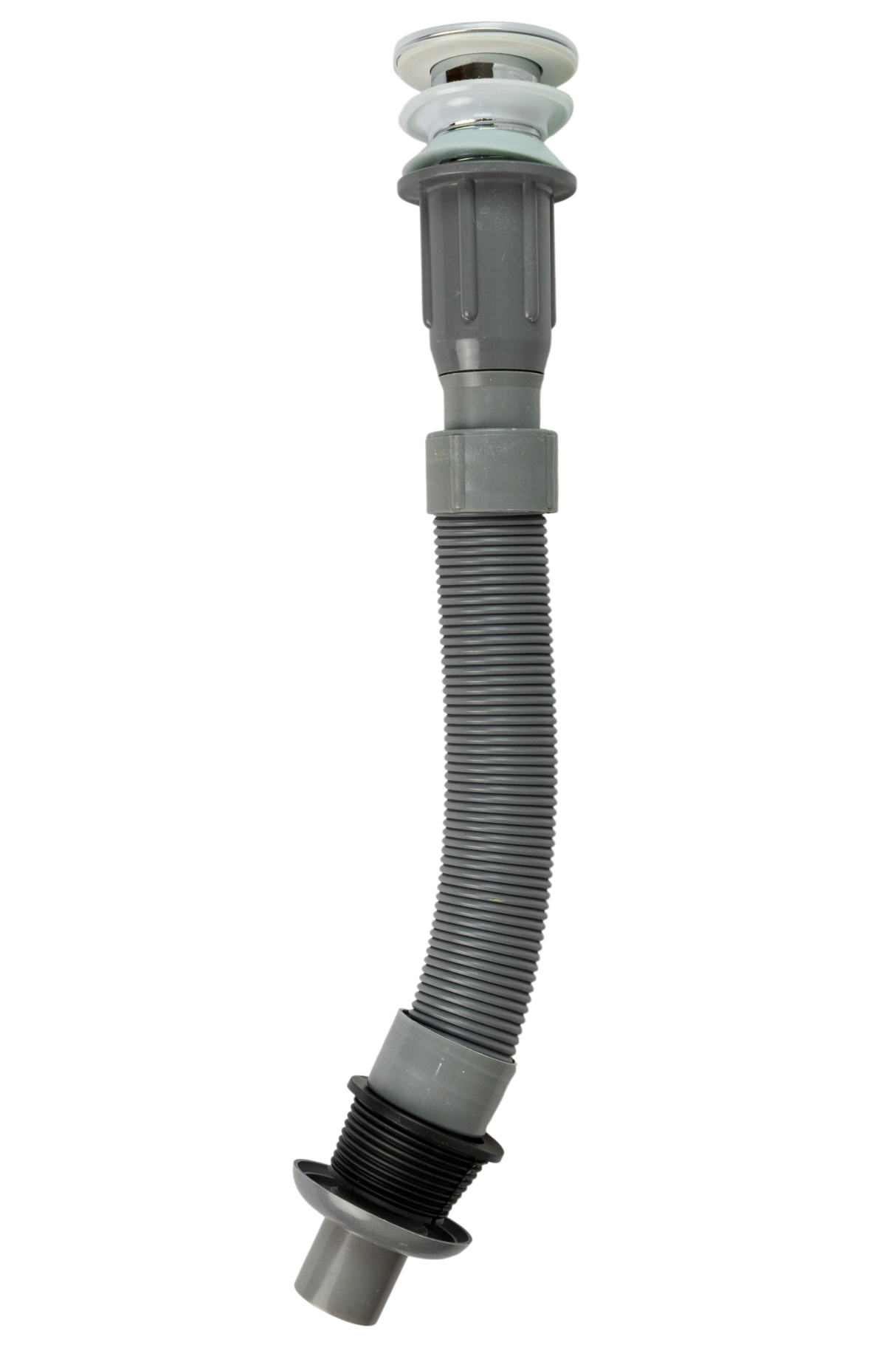 Sifón Extensible 1/4 Con Desagüe Lavamanos Metales Aleados