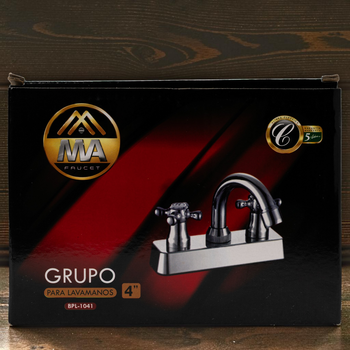Griferia Llave Para Lavamanos Doble Cuello Cisne Corto M.a