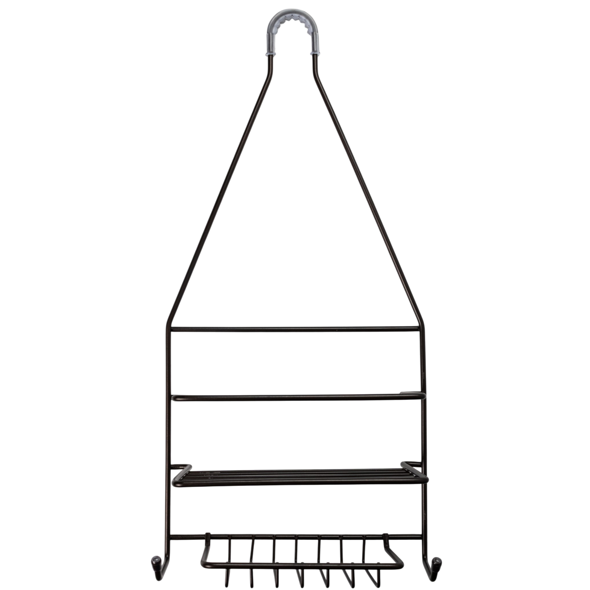 Estante Para Ducha Baño Ventana Negro Metales Aleados