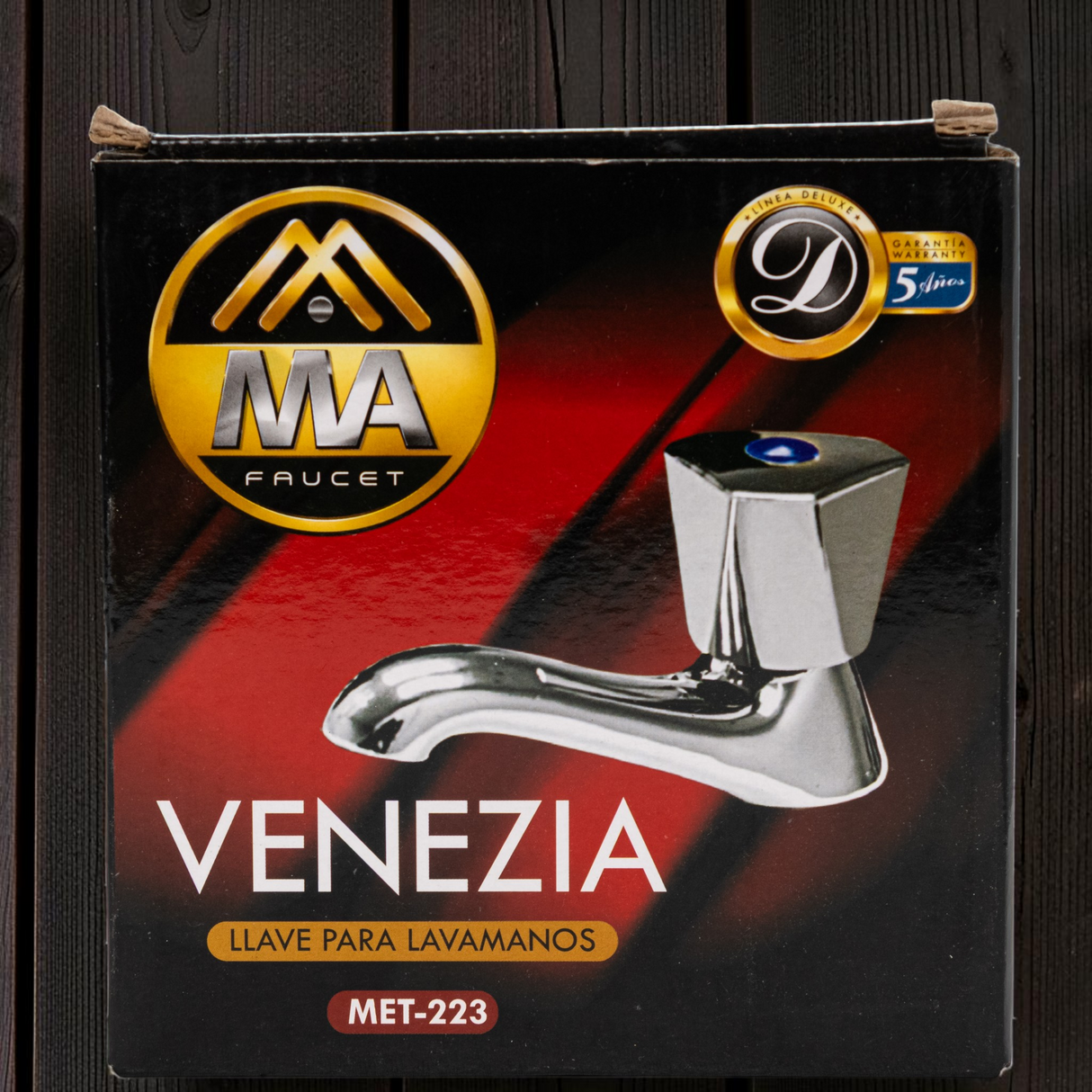 Llave Grifería Para Lavamanos Pomo Metales Aleados