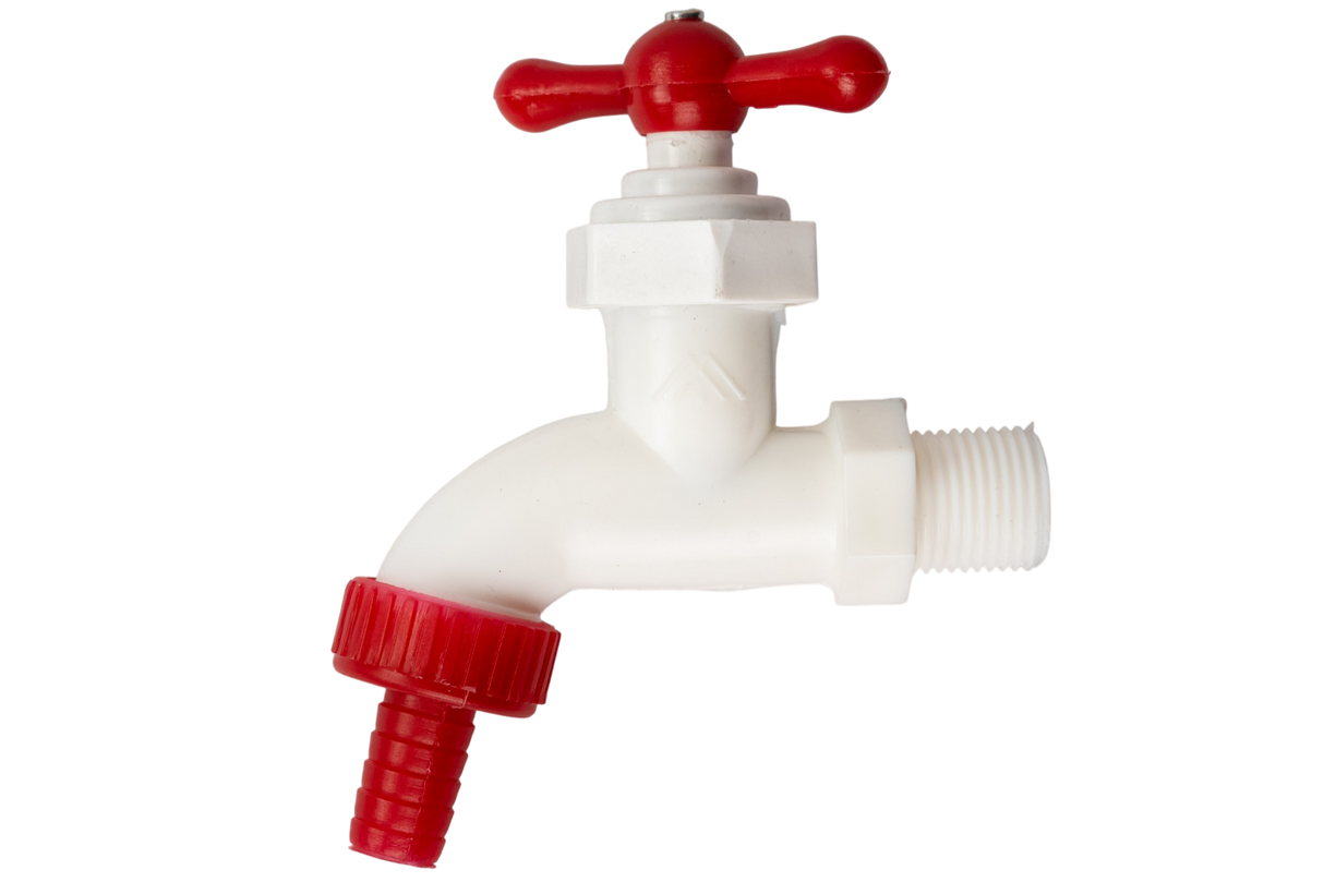 Llave De Chorro Maguera Pvc 1/2 Y Pico Metales Aleados