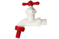 Llave De Chorro Maguera Pvc 1/2 Y Pico Metales Aleados