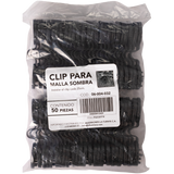 Clips Ganchos Plásticos Para Malla Sombra LF