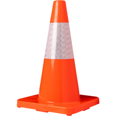 Cono Seguridad Vial 18 Pulgadas 45cm Exxel