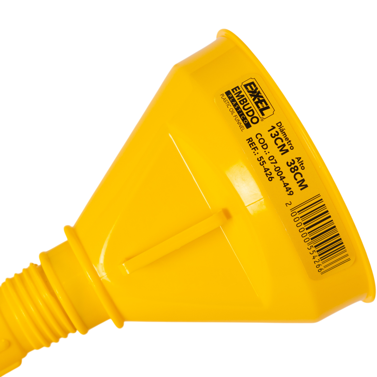 Embudo Automotriz Malla Filtro 13cm Ajustable Exxel