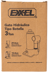 Gato Hidráulico De Botella 3 Toneladas Exxel