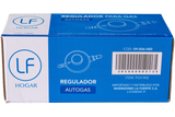 Regulador Válvula De Gas Con Rosca Para Bombonas Plateado Lf
