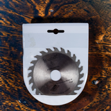 Disco De Sierra Circular 4'' 180mm 24 Dientes Madera Master