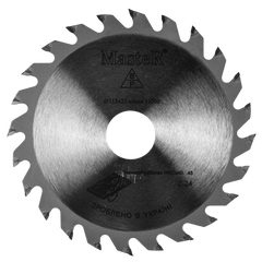 Disco De Sierra Circular 4'' 180mm 24 Dientes Madera Master