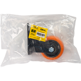 Rueda Giratoria 3 Pulgadas C/rolinera Naranja Exxel