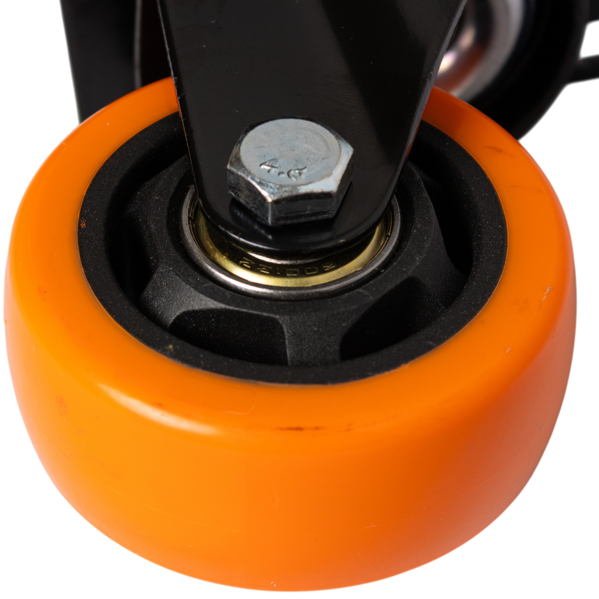 Rueda Giratoria 3 Pulgadas C/rolinera Naranja Exxel