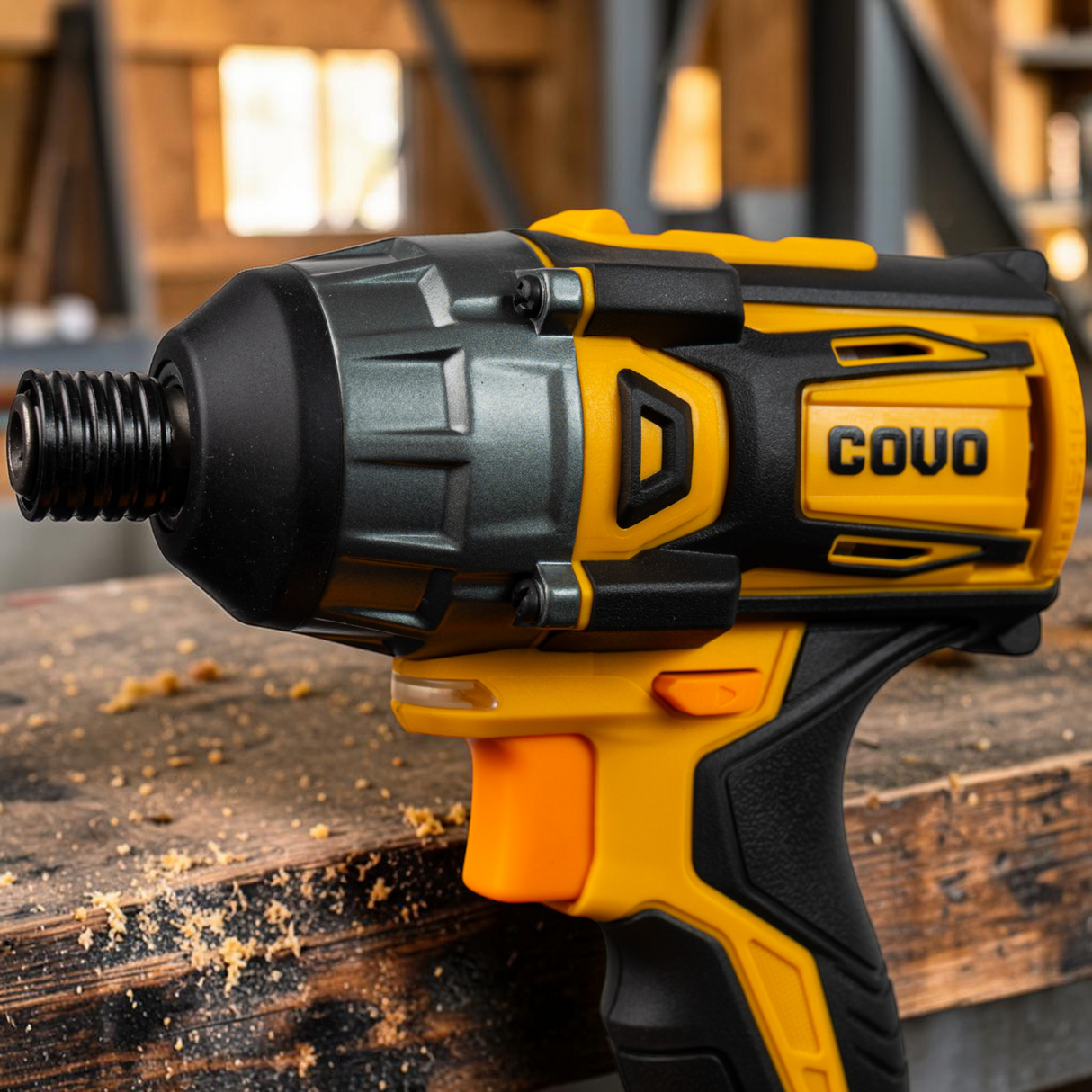 Taladro Desatornillador De Impacto 20v Brushless Covo