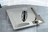 Regadera Anticalcarea 6'' Ultra Plana Cuadrada Ma Faucet