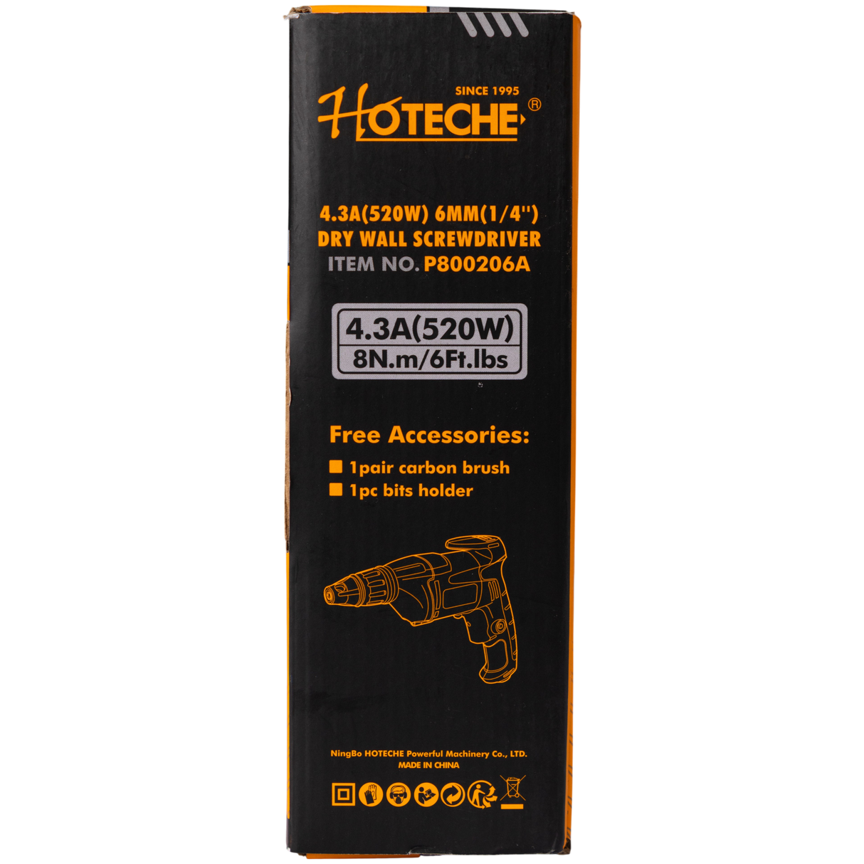 Taladro Atornillador Dry Wall 520w Hoteche