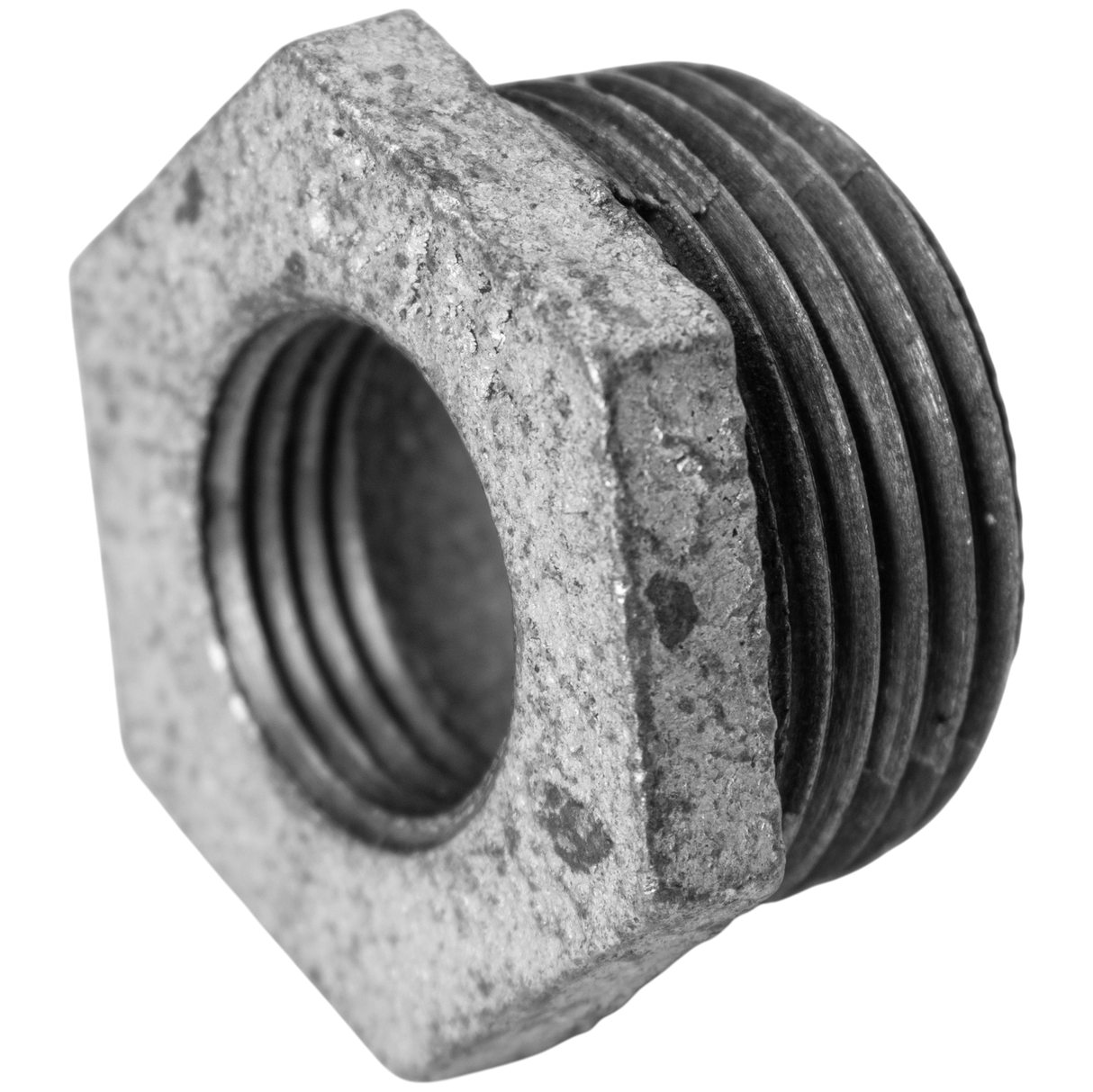 Bushing Reductores 3/4 A 1/2 Pulgadas Galvanizado Metales Aleados