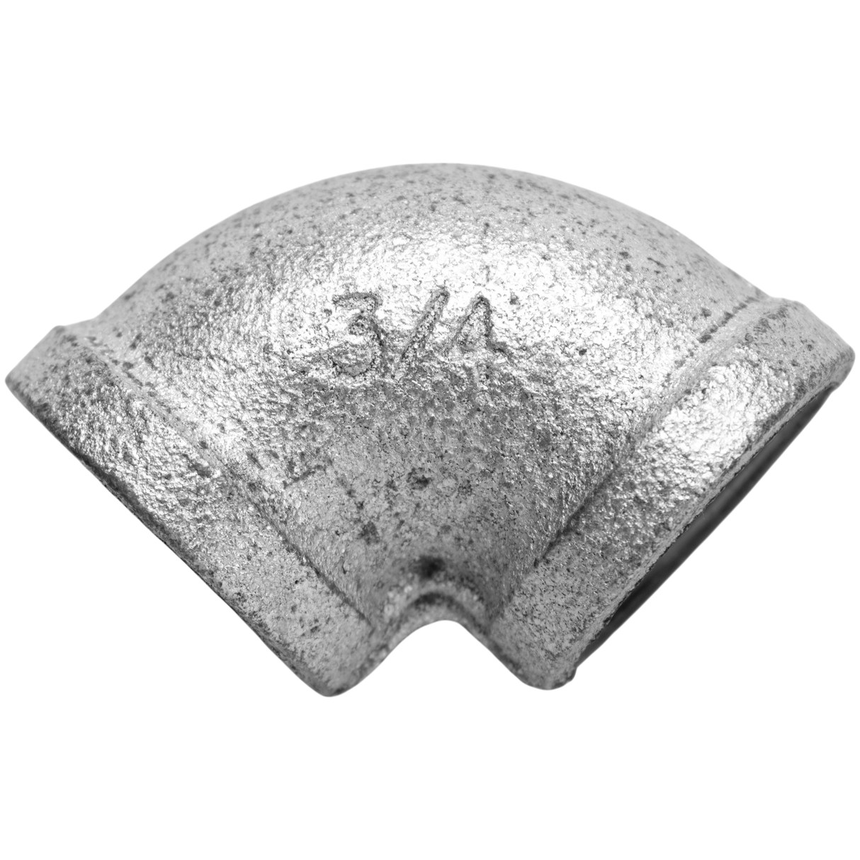 Codo Hierro Galvanizado 3/4 90 Grados Metales Aleados