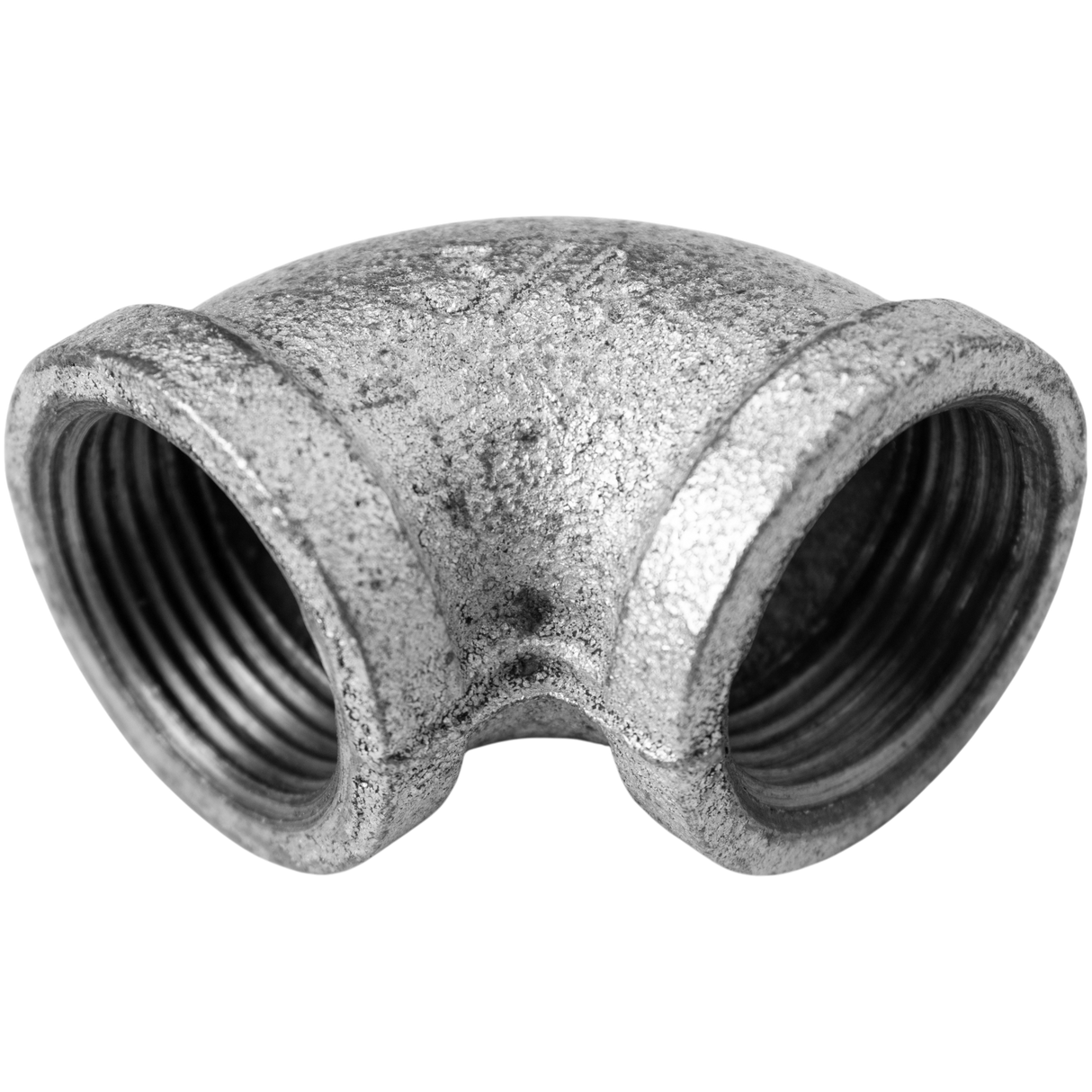 Codo Hierro Galvanizado 3/4 90 Grados Metales Aleados