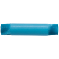 Niple Plástico Pvc 1/2x4 10cm Roscado Polietileno Lgm