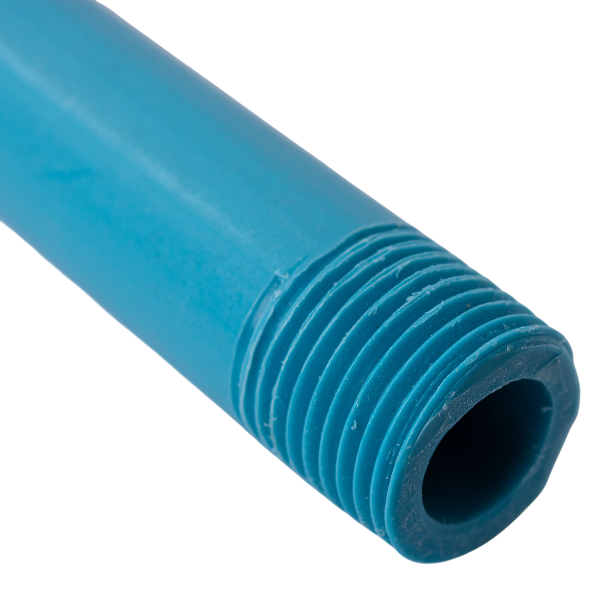 Niple Plástico Pvc 1/2x4 10cm Roscado Polietileno Lgm