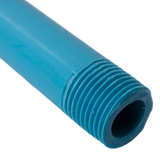 Niple Plástico Pvc 1/2x4 10cm Roscado Polietileno Lgm