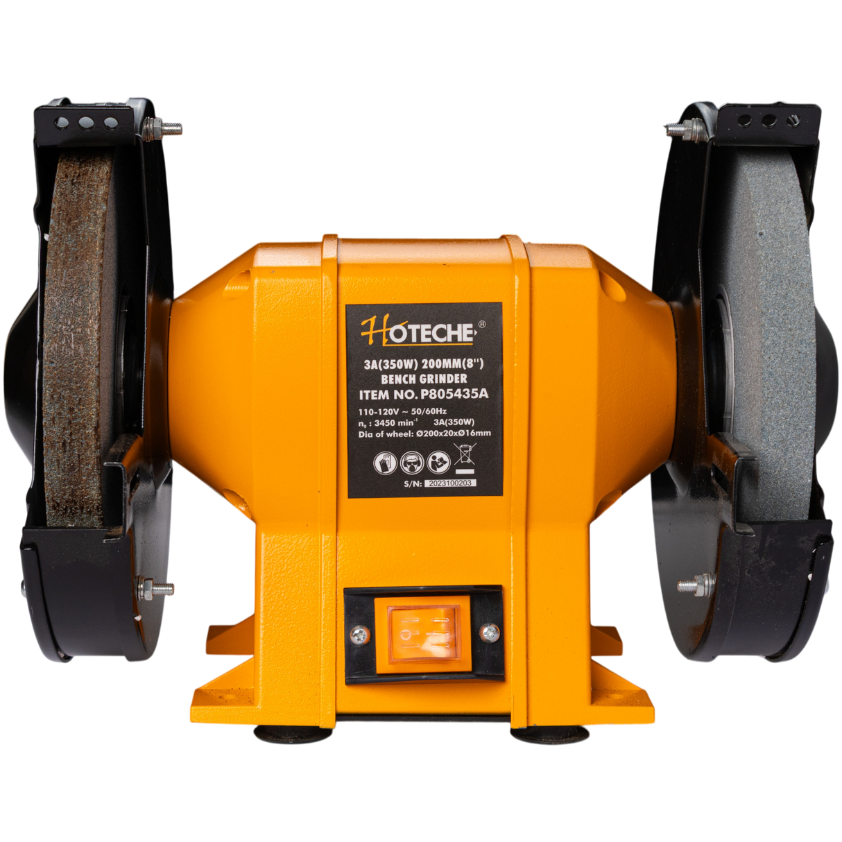 Esmeril De Banco 8 Pulgadas 350w Mecanica Herreria Hoteche