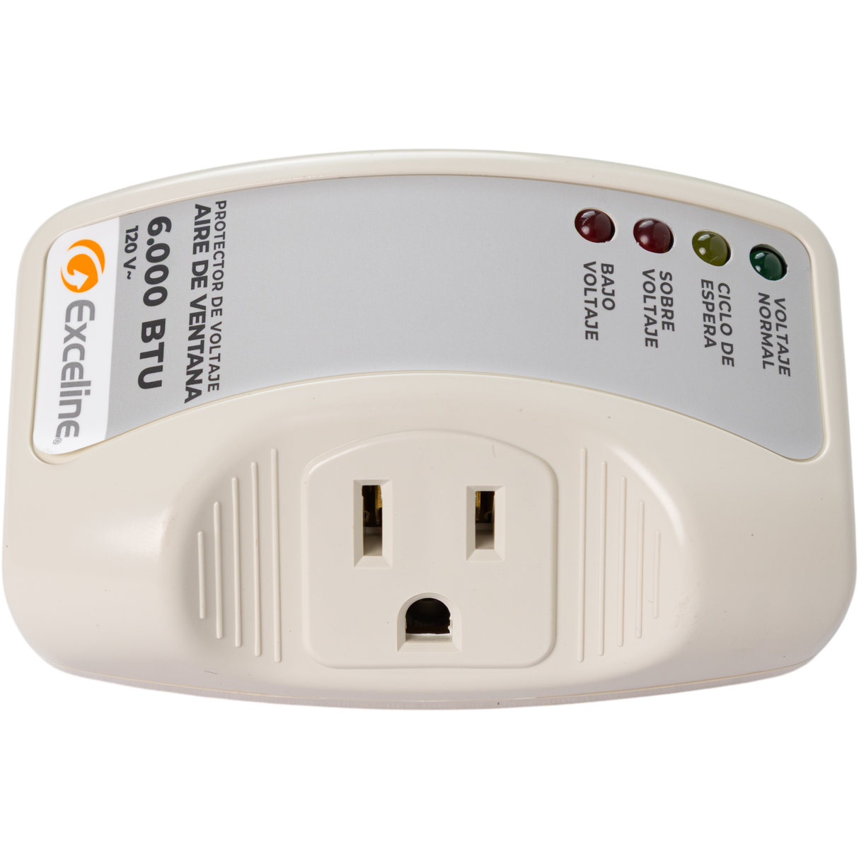 Protector De Voltaje 120v Aire De Ventana 6000 Btu Exceline