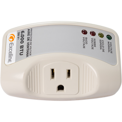 Protector De Voltaje 120v Aire De Ventana 6000 Btu Exceline