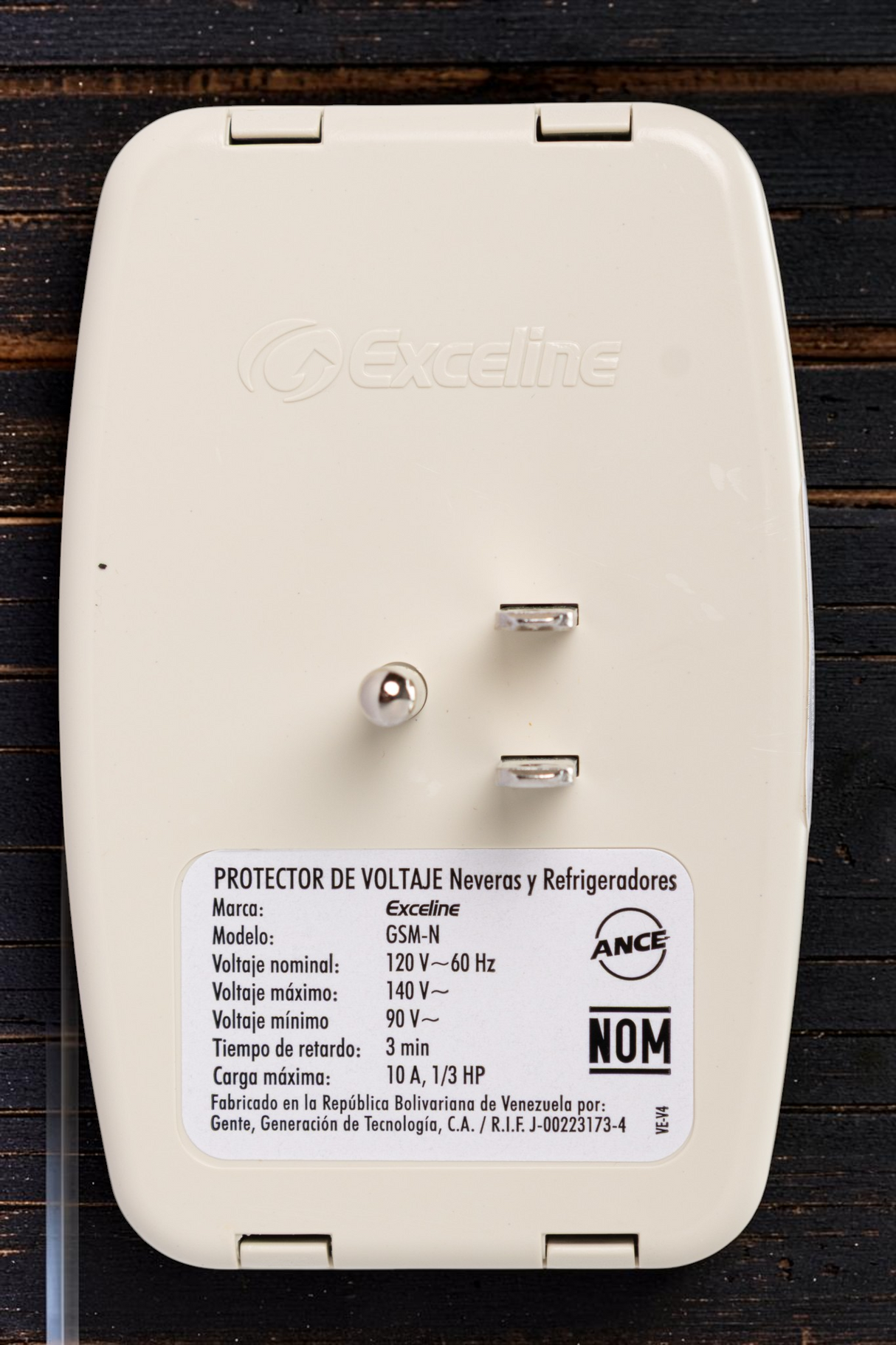Protector De Voltaje 120v Para Neveras Exceline