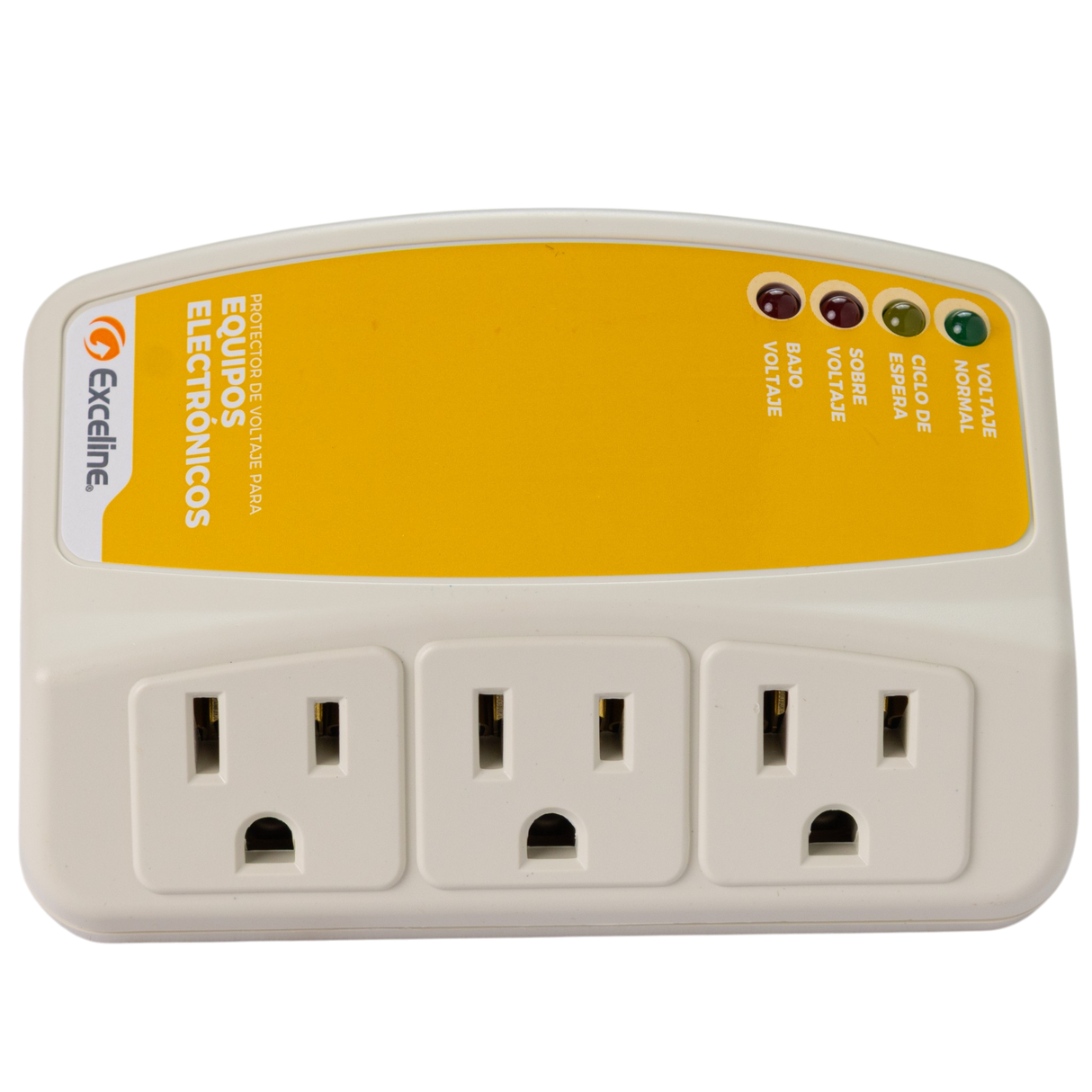 Protector De Voltaje 120v Equipos Electrónicos Exceline