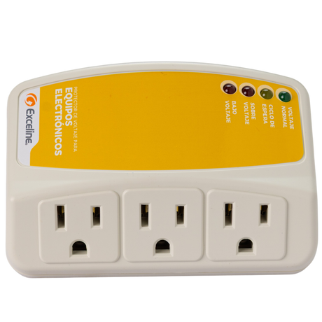 Protector De Voltaje 120v Equipos Electrónicos Exceline - GASKA