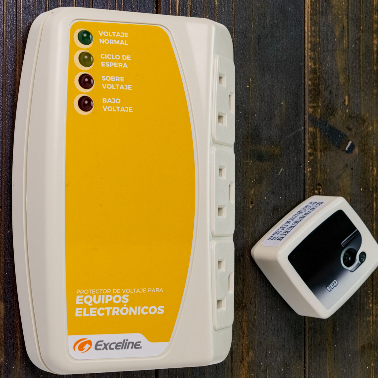 Protector De Voltaje 120v Equipos Electrónicos Exceline