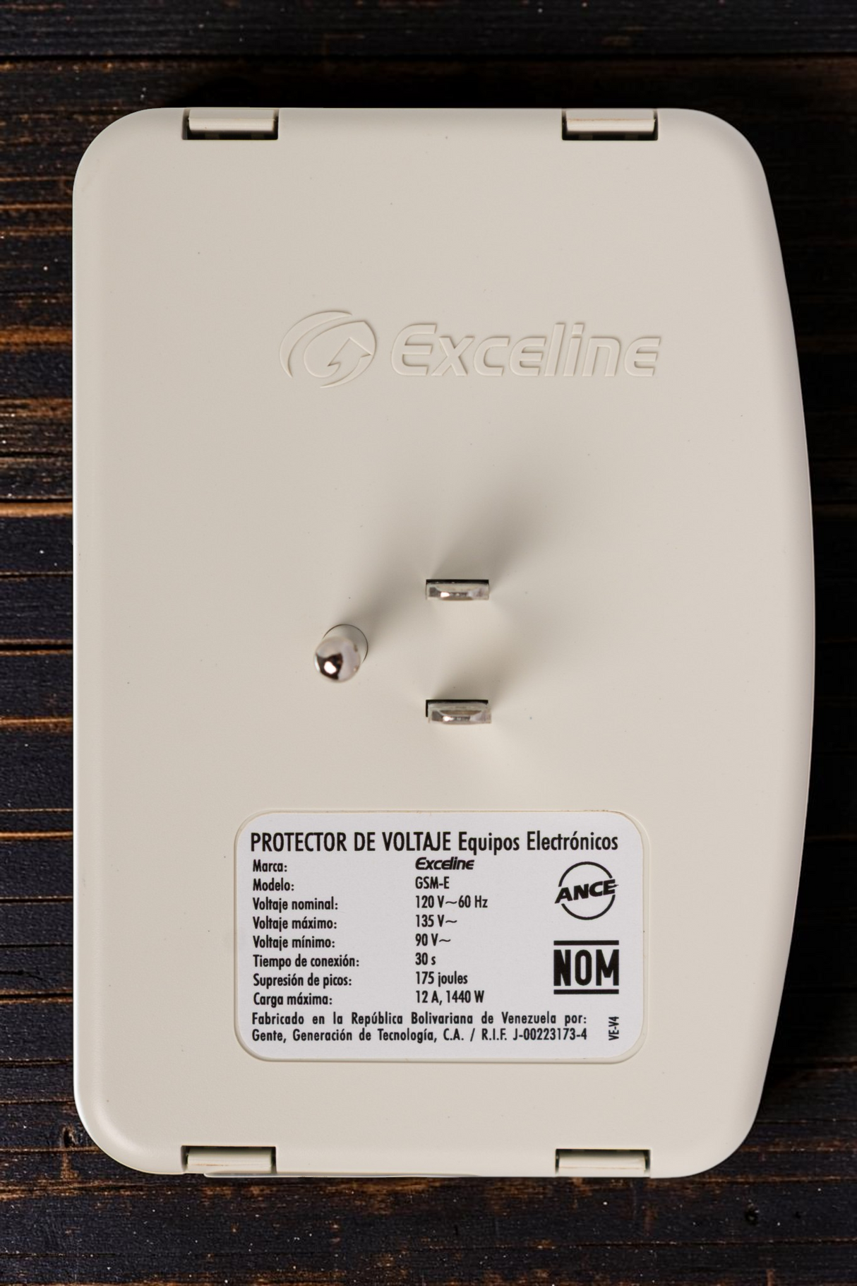 Protector De Voltaje 120v Equipos Electrónicos Exceline