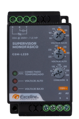 Supervisor De Voltaje Monofásico 10a 220v Exceline