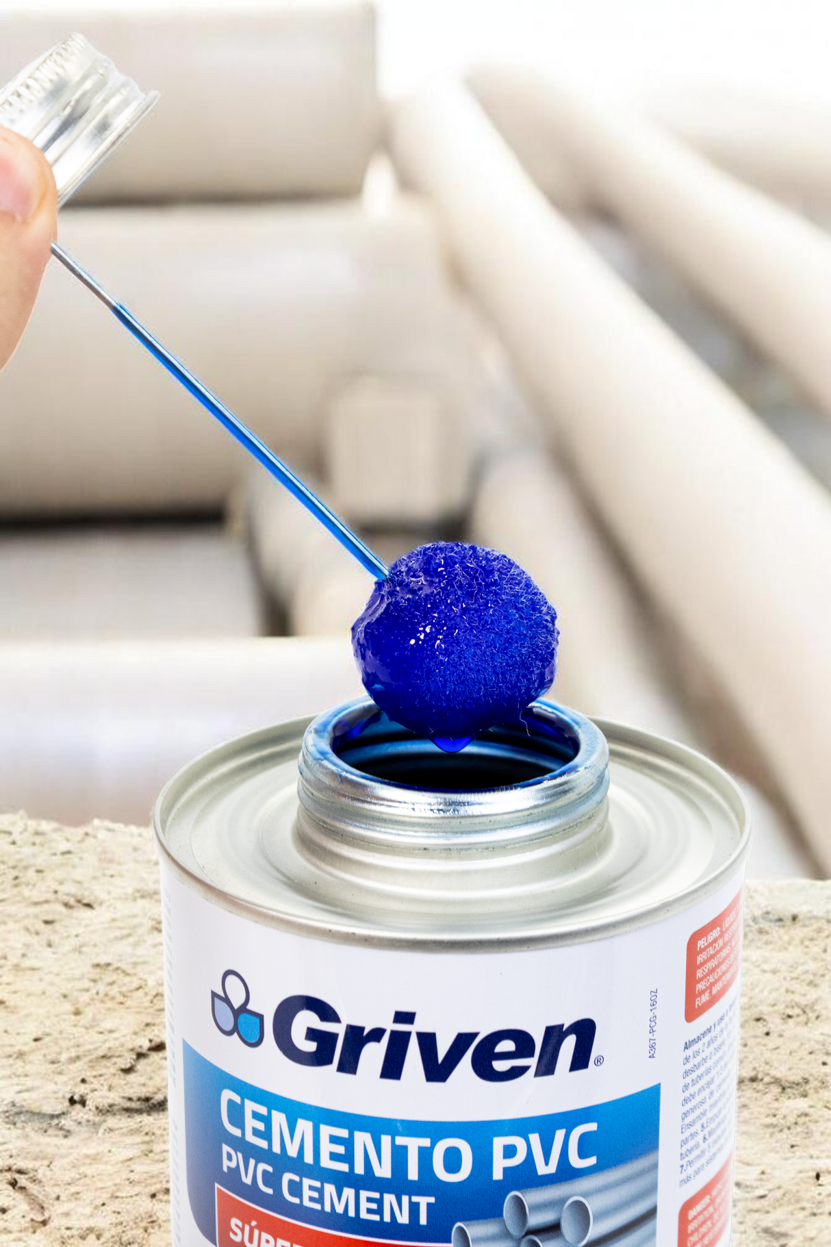 Pega Para Tuberías Pvc Extra Fuerte Para Agua Fria Griven