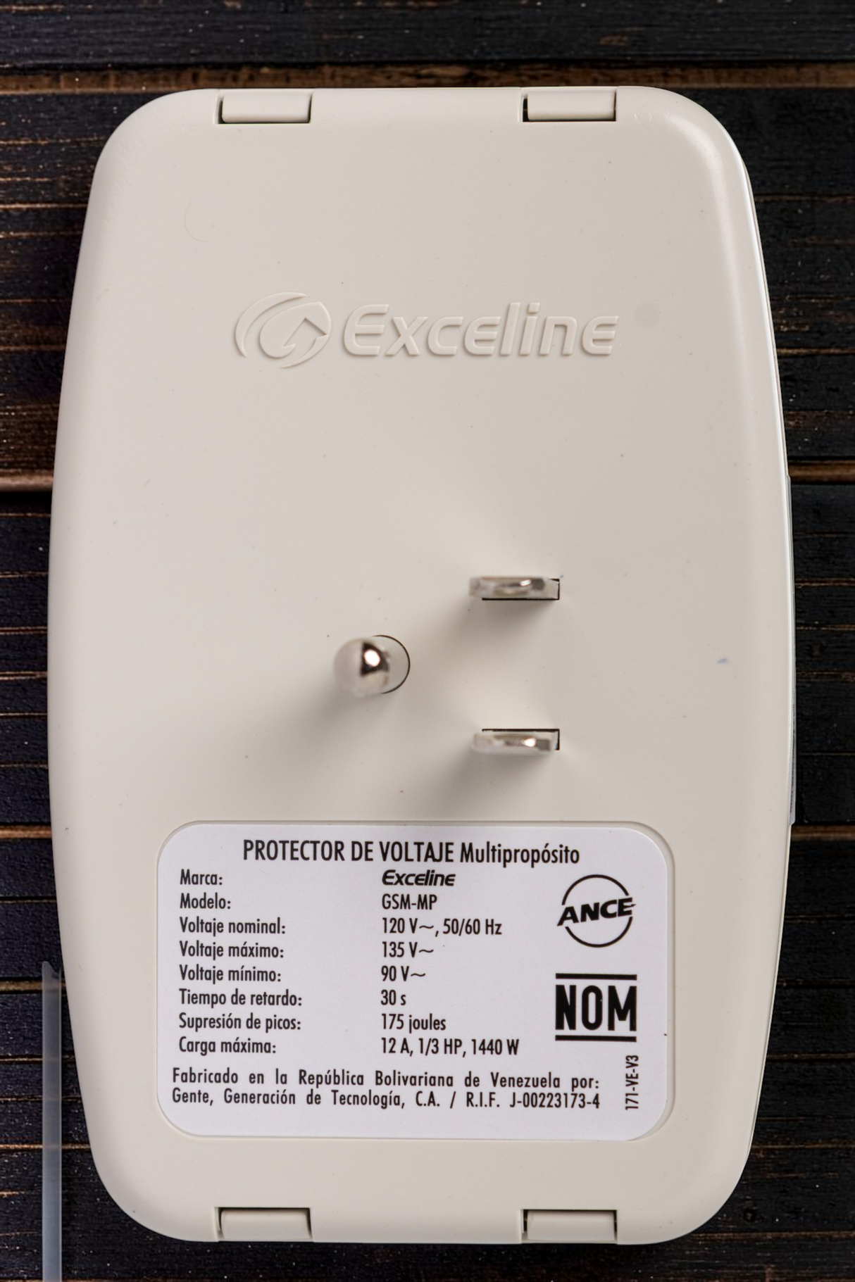 Protector De Voltaje 120v Multi Propósito Exceline