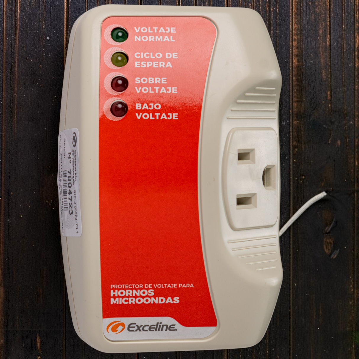 Protector De Voltaje 120v Para Microondas Exceline